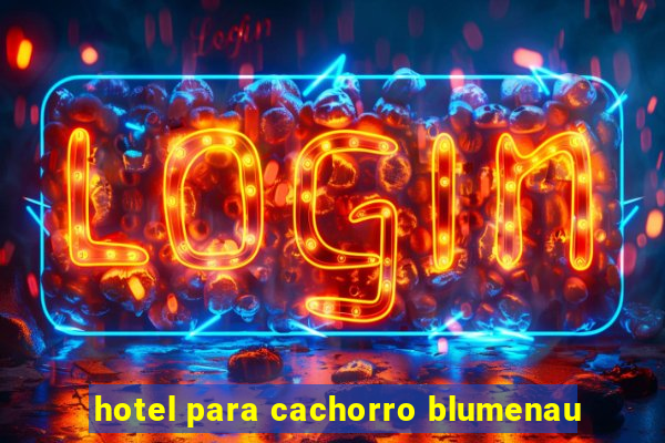 hotel para cachorro blumenau